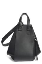Loewe Medium Hammock Calfskin Leather Shoulder Bag - Black