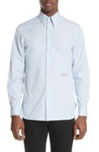 Men's Calvin Klein 205w39nyc Poplin Shirt Eu - Blue