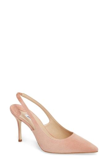 Women's Manolo Blahnik Allura Slingback Pointy Toe Pump Us / 35eu - Pink