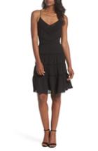 Women's Adelyn Rae Damaris Lace Trim Dress - Black