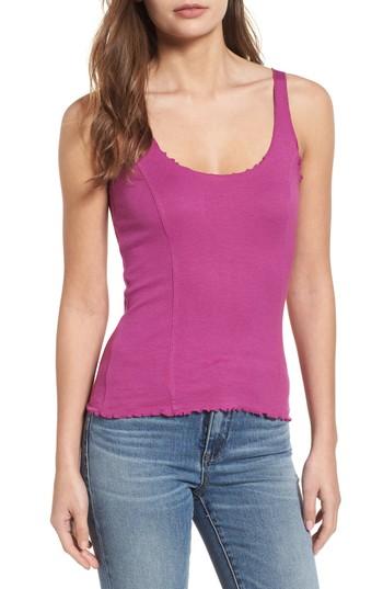 Women's Bp. Lettuce Hem Tank, Size - Purple