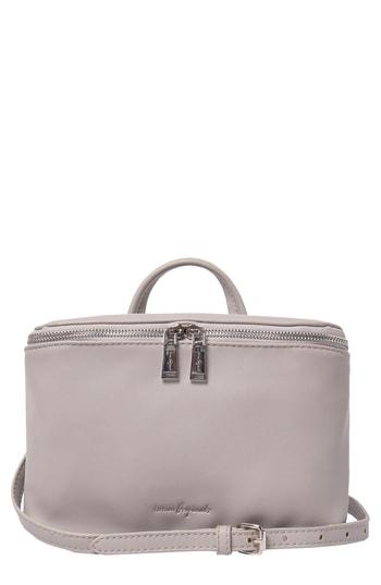 Urban Originals Shadow Vegan Leather Crossbody Satchel - Grey