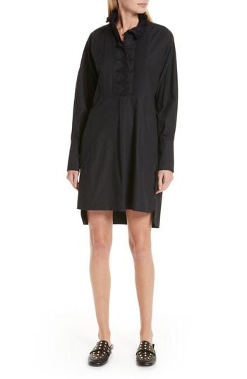 Women's Isabel Marant Etoile Milena Ruffle Neck Shirtdress