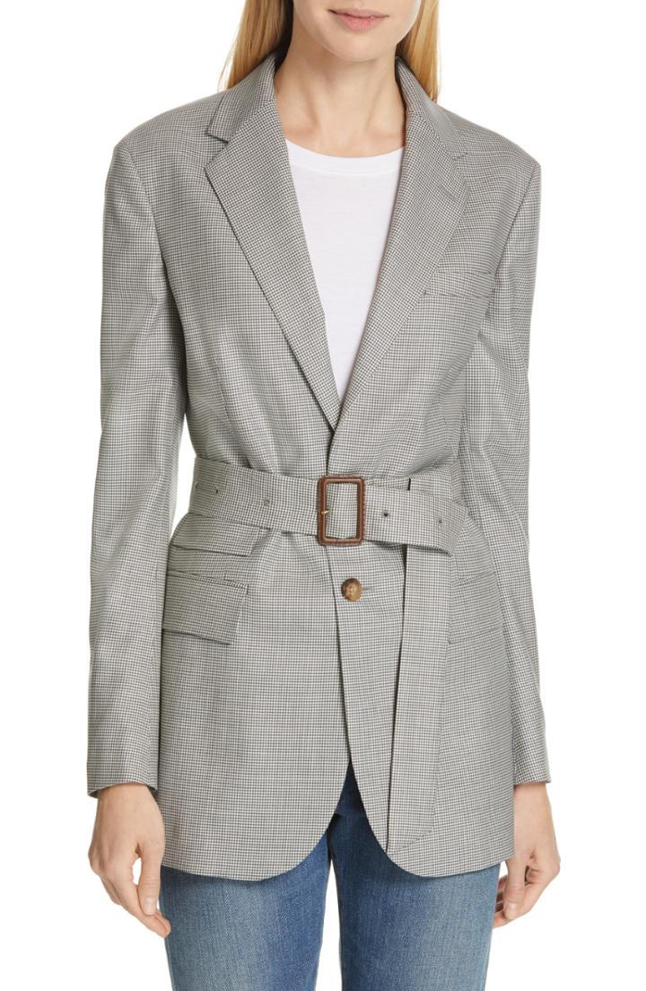 Women's Polo Ralph Lauren Belted Blazer - Black