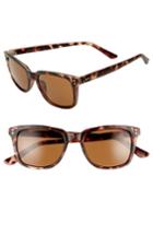 Men's 1901 Curtis 52mm Square Sunglasses - Matte Brn Tort/ Brown