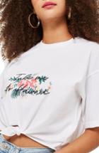 Women's Topshop Hawaii Knot T-shirt