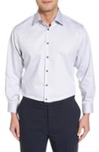 Men's Nordstrom Men's Shop Traditional Fit Non-iron Dress Shirt 32/33 - Grey
