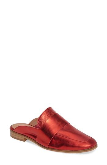 Women's Free People At Ease Loafer Mule .5-8us / 38eu - Red