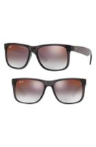 Women's Ray-ban Justin 54mm Sunglasses - Transparent Grey