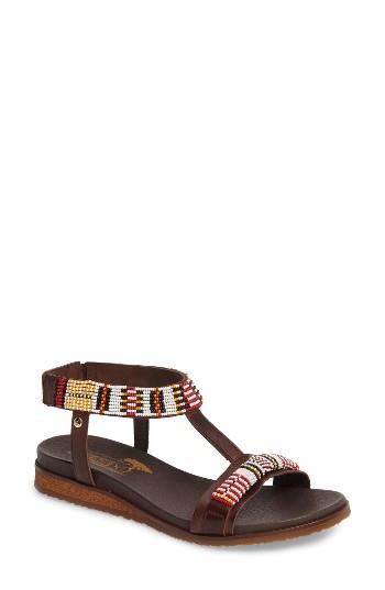 Women's Pikolinos Antillas Beaded Sandal Eu - Brown