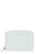 Ted Baker London Beryl Leather Mini Purse - Green