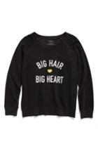 Women's Drybar Capsule Big Hair, Big Heart Sweatshirt - Black