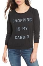 Women's Prince Peter Shopping Is My Cardio Tee - Black