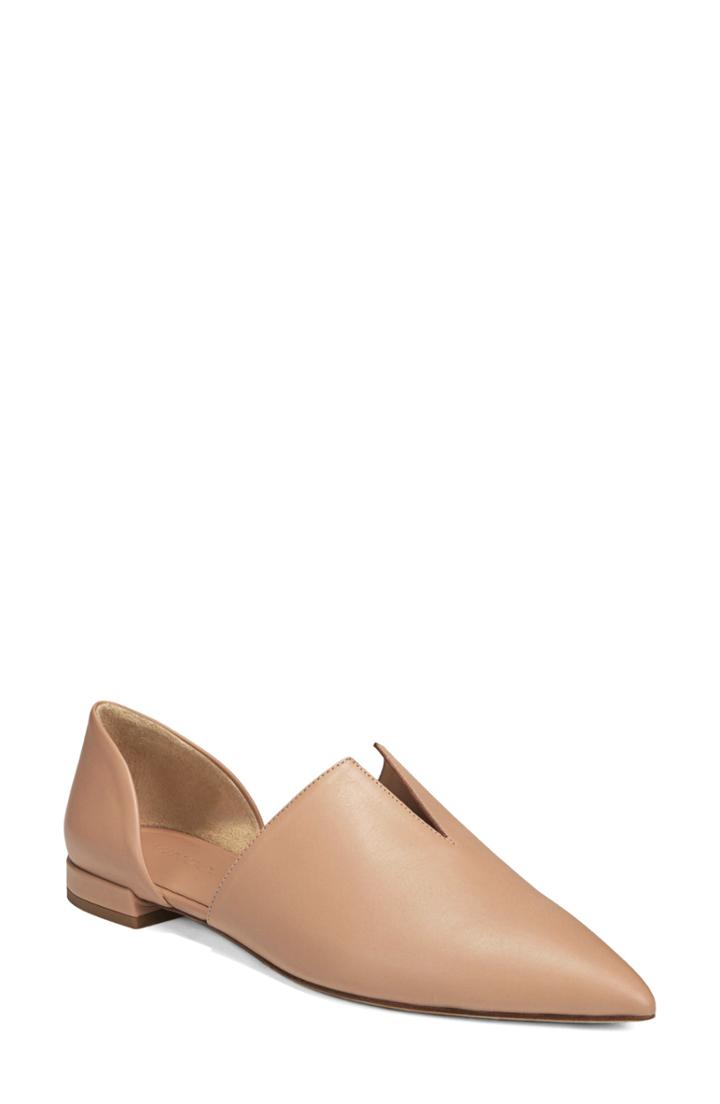 Women's Vince Darlington Flat .5 M - Beige