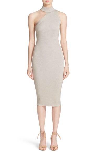 Women's Cushnie Et Ochs Knit One-shoulder Dress