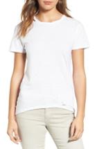 Women's Pam & Gela High/low Hem Tee, Size - White