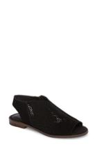 Women's Kelsi Dagger Brooklyn Seneca Perforated Sandal M - Black
