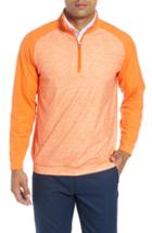Men's Bobby Jones Rule 18 Tech Raglan Pullover - Orange