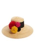 Women's Eugenia Kim Mirasol Pompom Straw Hat -