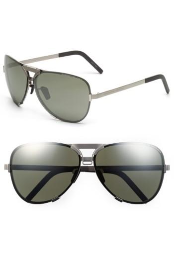 Men's Porsche Design 'p8678' 67mm Sunglasses - Gold