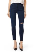 Women's J Brand Alana Released Hem High Rise Crop Skinny Jeans - Blue