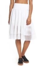 Women's Puma En Pointe Mesh Skirt, Size - White
