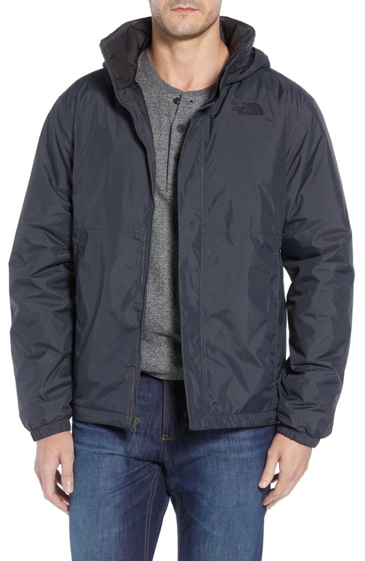 Men's The North Face Resolve Waterproof Jacket, Size - Grey