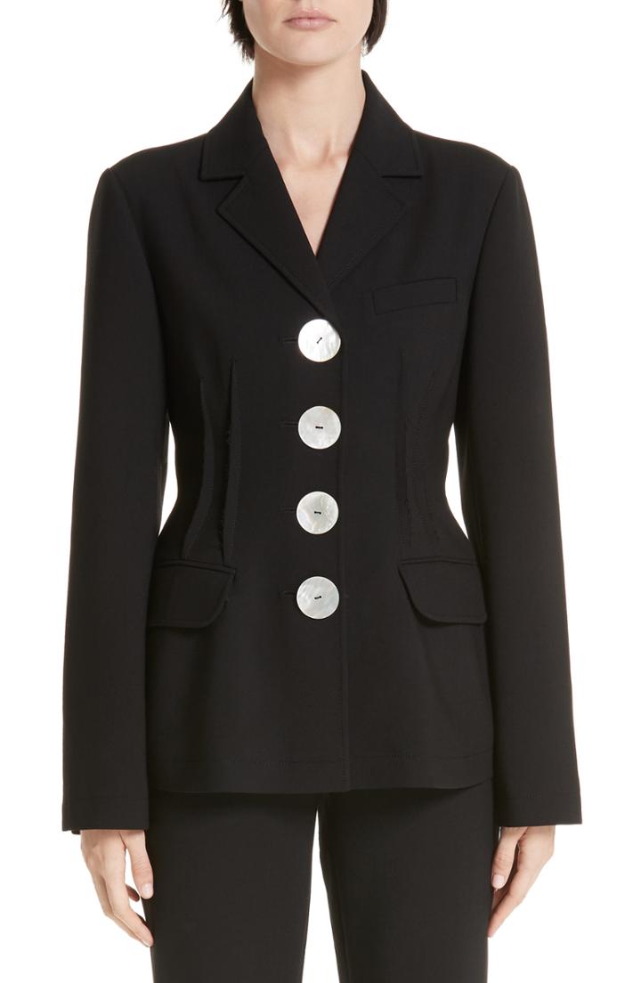 Women's Rejina Pyo Etta Jacket Us / 10 Uk - Black