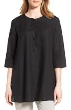 Women's Eileen Fisher A-line Organic Linen Tunic