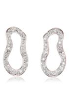 Women's Monica Vinader Riva Diamond Stud Earrings