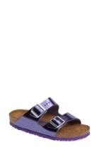 Women's Birkenstock 'arizona' Soft Footbed Sandal -7.5us / 38eu D - Purple