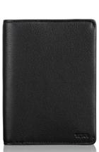 Men's Tumi Leather Passport Cover - Black