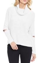 Women's Two By Vince Camuto Cutout Sleeve Turtleneck Sweater - White