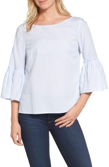 Women's Vineyard Vines Stripe Bell Sleeve Top