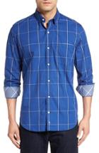 Men's Tailorbyrd 'kunlun Mountains' Fit Windowpane Sport Shirt