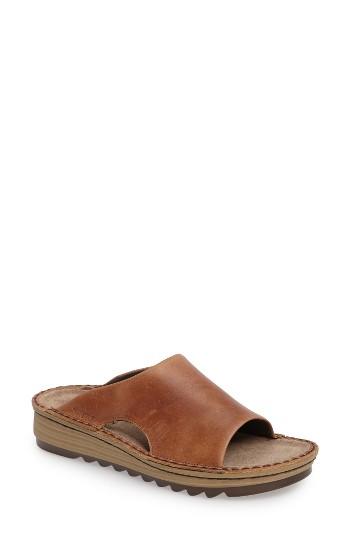 Women's Naot 'ardisia' Slide Sandal Us / 36eu - Grey
