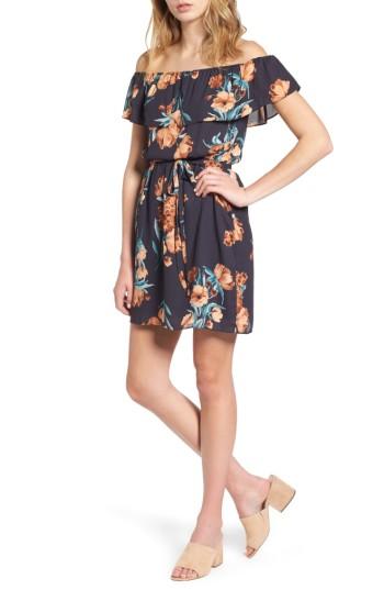 Women's Everly Floral Off The Shoulder Dress