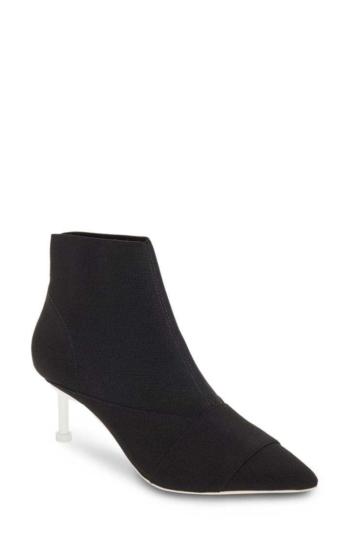 Women's Mercedes Castillo Kera Pointy Toe Bootie .5 M - Black