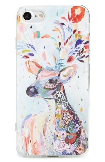 Bp. Painted Deer Iphone 6/6s/7 Case - Blue