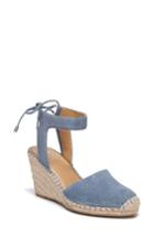 Women's Sarto By Franco Sarto Mariska Espadrille Wedge Sandal .5 M - Blue