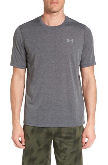 Men's Under Armour Threadborne Siro 3c Twist T-shirt, Size - Black