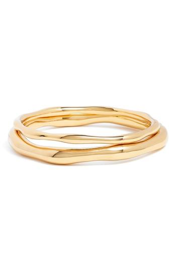 Women's Gorjana Quinn Set Of 2 Hinge Bangles