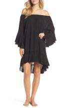 Women's Elan Off The Shoulder Cover-up, Size - Black
