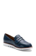 Women's Blondo Waterproof Penny Loafer .5 M - Blue