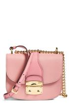 Miu Miu Madras Leather Crossbody Bag - Pink