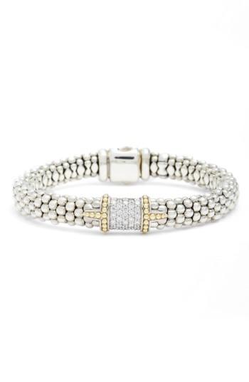 Women's Lagos Diamond & Caviar Square Bracelet