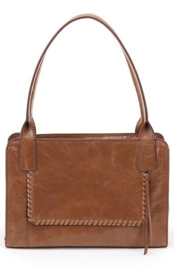 Hobo Splendor Leather Satchel - Brown