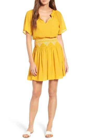 Women's Madewell Smocked Minidress