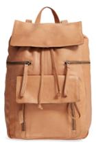 Day & Mood Hannah Leather Backpack - Brown
