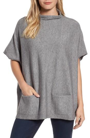 Women's Rd Style Boxy Pocket Sweater - Grey